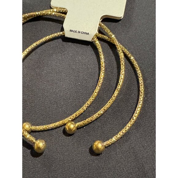 Charlotte & Anna Bundle Of 3 Bracelets Gold Tone NWT - Picture 3 of 5